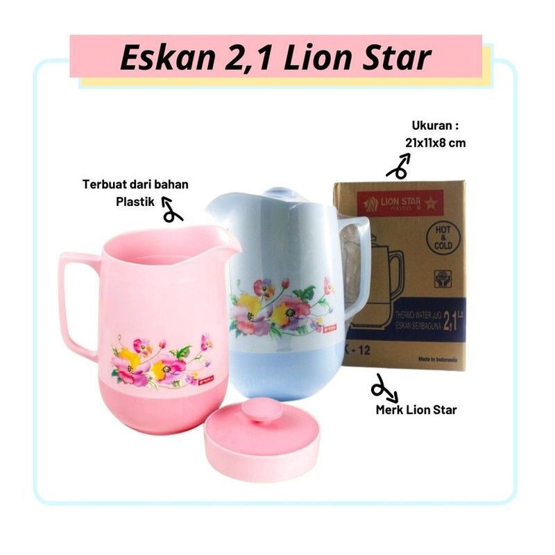 Jual Lion Star Teko Eskan Air Serba Guna K 7 Thermo Water Jug 21 Liter Indonesiashopee Indonesia 6724