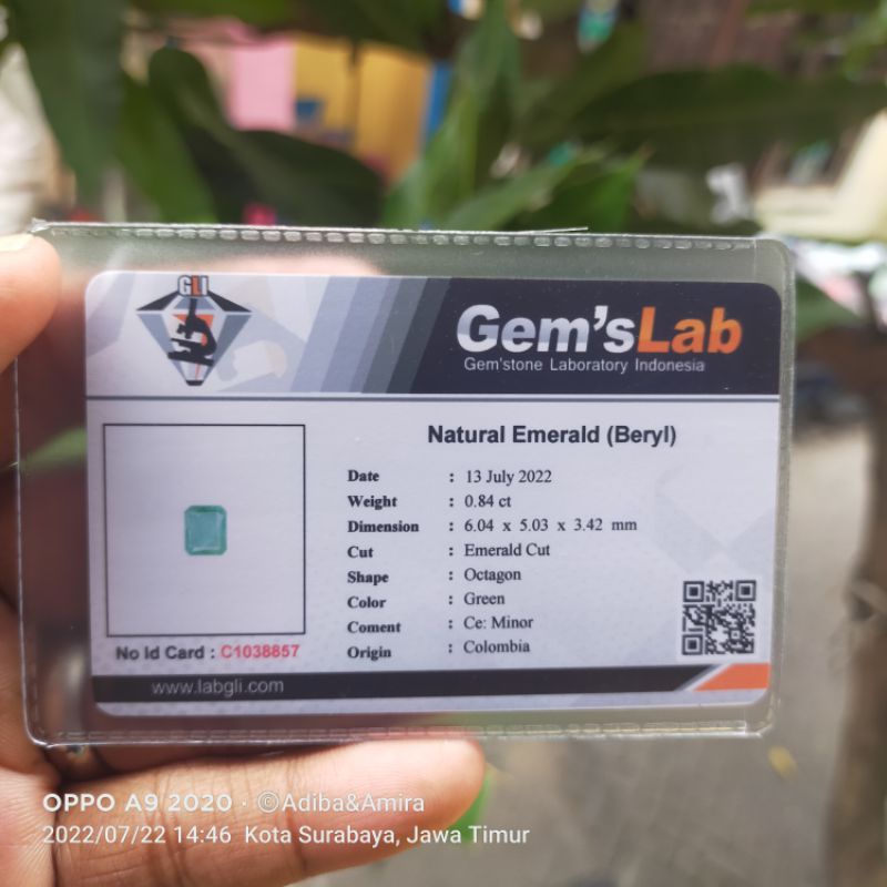 Zamrud Colombia Memo GLI Lab