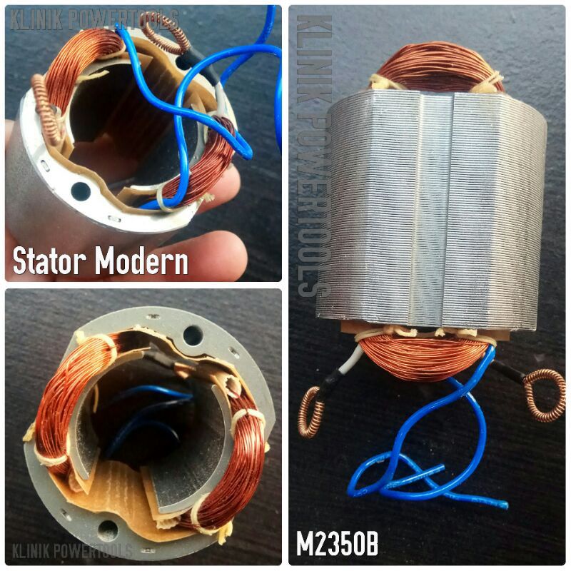 stator mesin gerinda modern m2350b