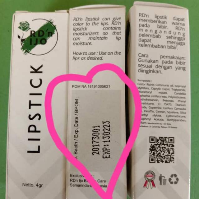 Lipstik RDN ijo
