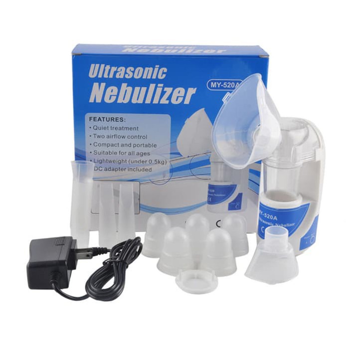 Alat Terapi Pernafasan MY-520A Portable Ultrasonic Nebulizer