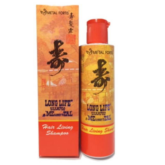 Metal Long Life Shampo 200 Ml Merawat Rambut Dan Memanjangkan Rambut Shopee Indonesia