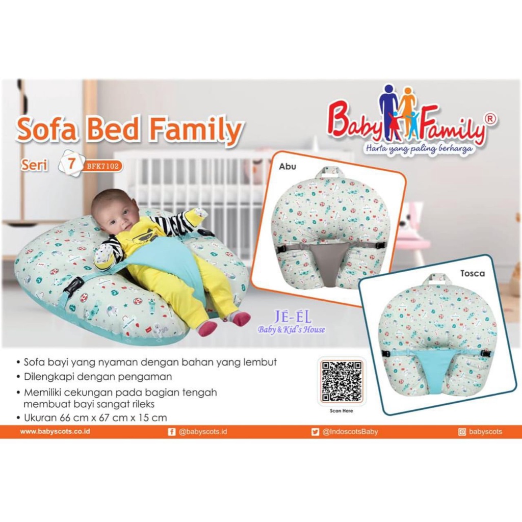 Baby Family Sofa Bed Family Seri  7 BFK7102