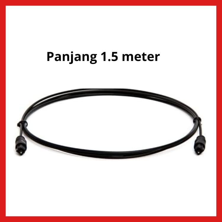 Kabel Audio Optical Panjang 1.5m KODE 1014519