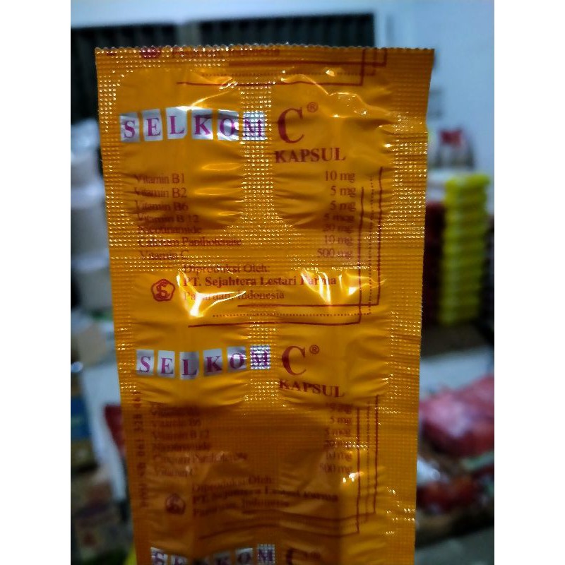 SelkomC Vitamin C 500 mg