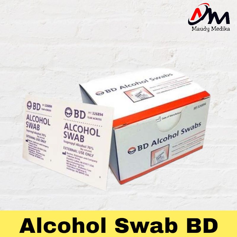 Alkohol Swab BD  Tissue Alkohol BD  Alkohol Swab  Kertas Alkohol