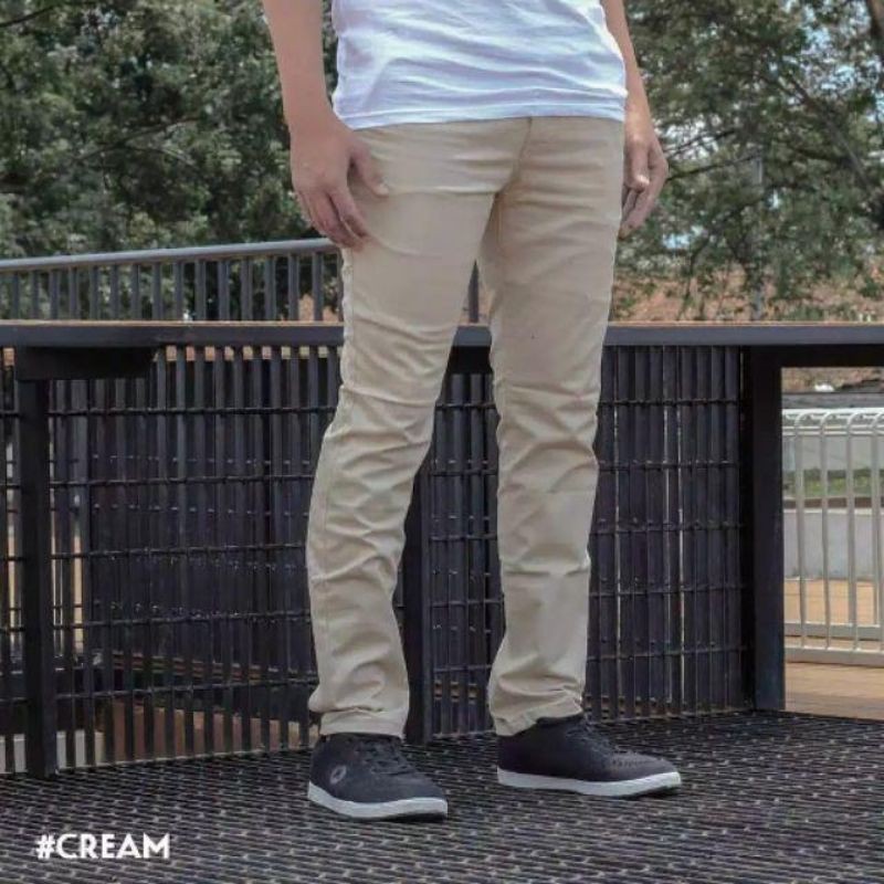 [TERLARIS] CELANA PANJANG PRIA UKURAN 27-38 PREMIUM QUALITY CHINOS SLIMFIT COWOK SKINNY POLOS COWOK