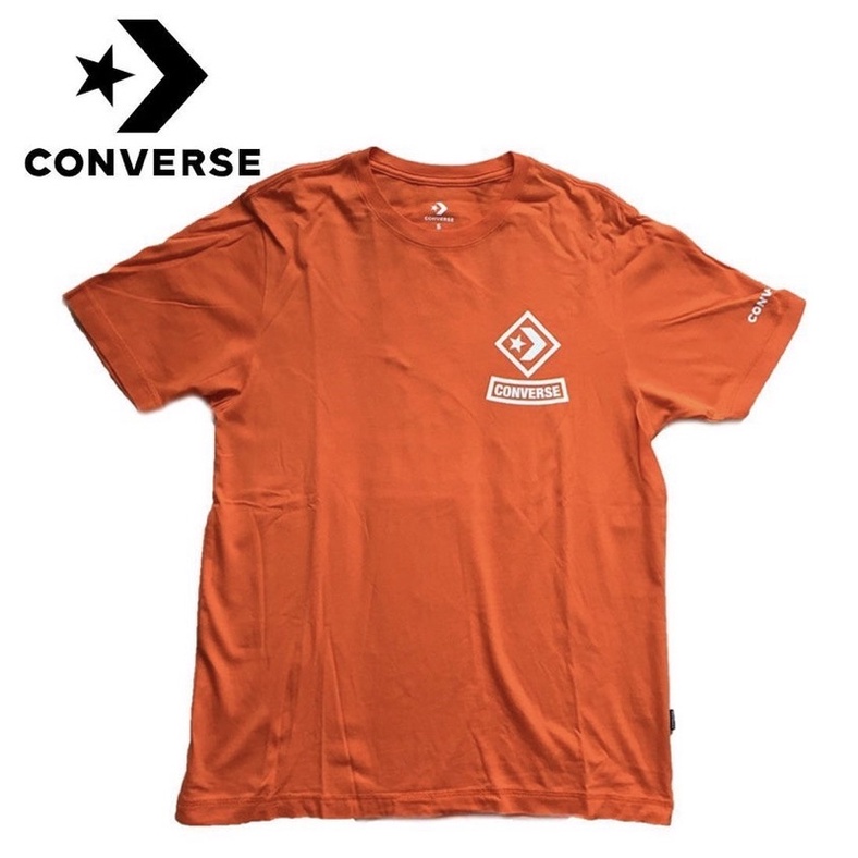 Signature Tee Converse Orange Preloved Tshirt Thrift Second Original T Shirt Graphic Logo Sport Olah