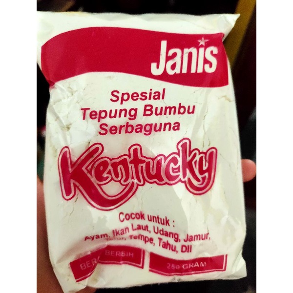 

Tepung Kentucky Janis / Tepung serbaguna