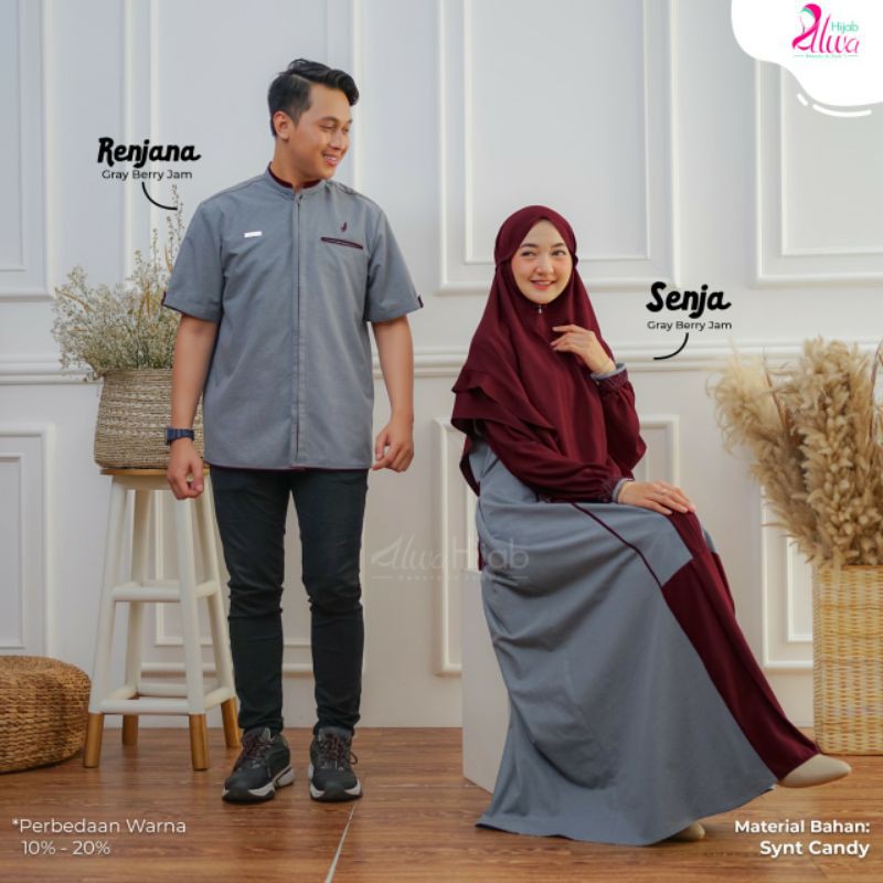 Renjana Senja Couple Set ORI by ALWA HIJAB