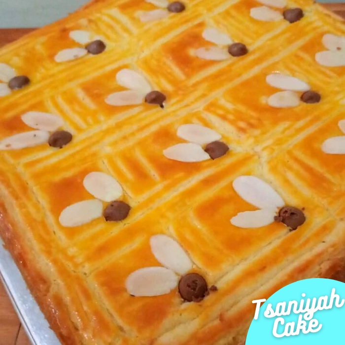 

Tsaniyah Cake Buttercake lekker Holland Cake butterkoek chocoalmond kue Belanda lekkerholan coklat almond