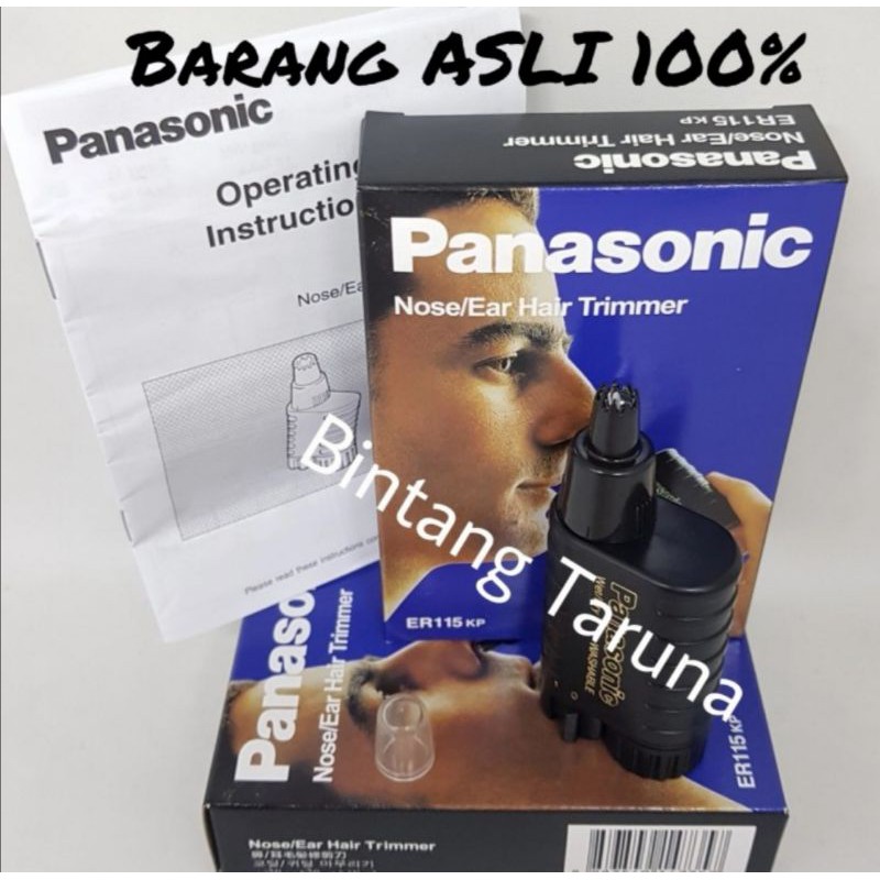 Nose Trimmer Panasonic ER115 Alat Cukur Bulu Hidung Telinga Panasonic