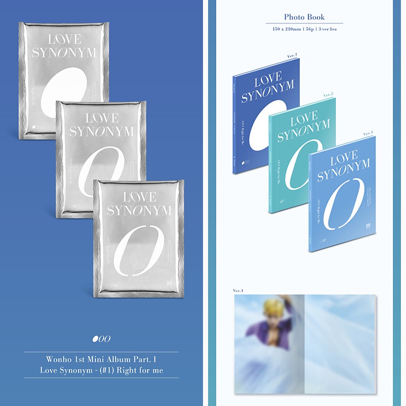 Include Pajak Wonho Mini Album Love Synonym 1 Right For Me Shopee Indonesia