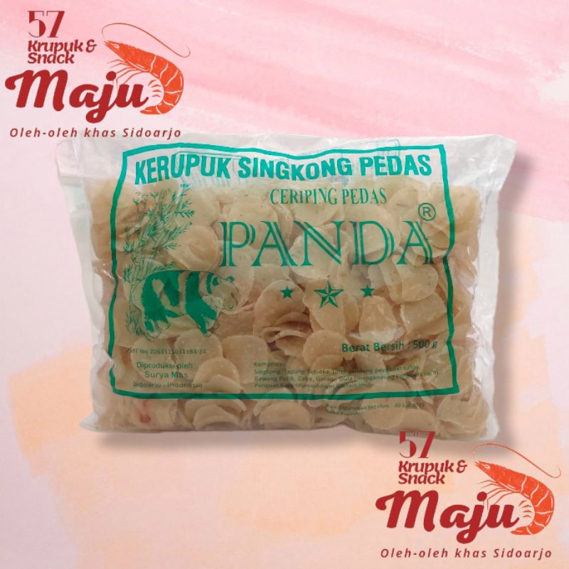 

Krupuk Singkong / Ceriping Pedas Panda (500gr)