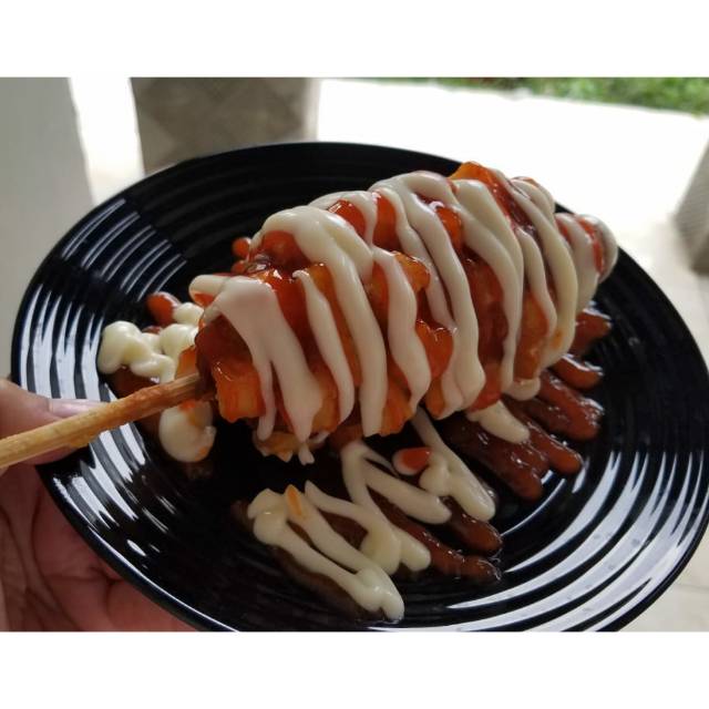 

Corndog sosis kentang / mozza full kentang