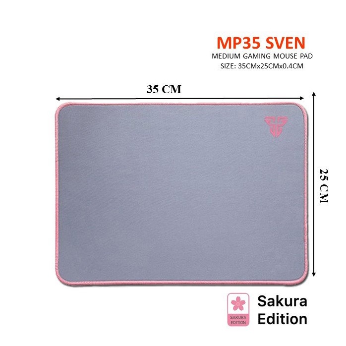 Mousepad Fantech MP35 MP-35 Sakura Pink Edition - Speed Type - Gaming