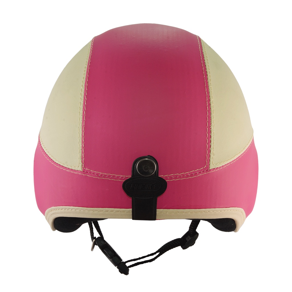 Helm Bogo Retro Anak Untuk Usia 2-6 Tahun Polos - Cream Pink