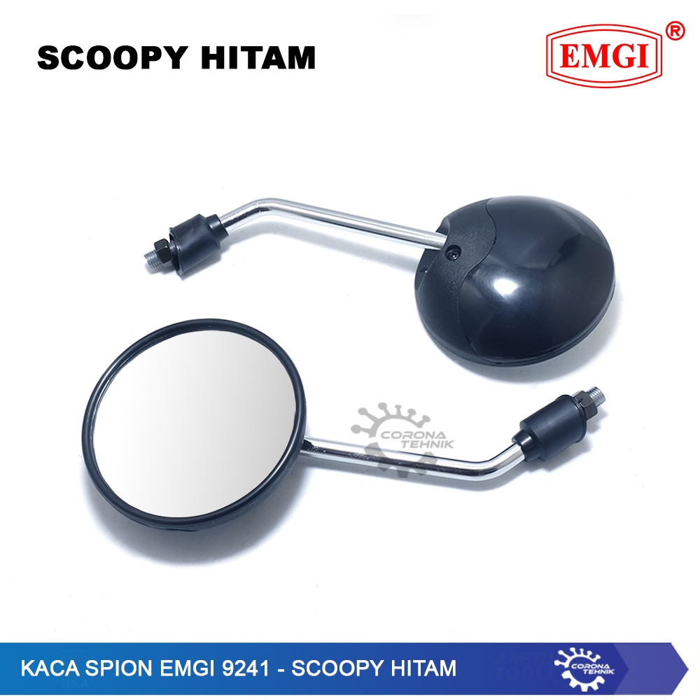 EMGI - Kaca Spion - 9241 - Scoopy Hitam