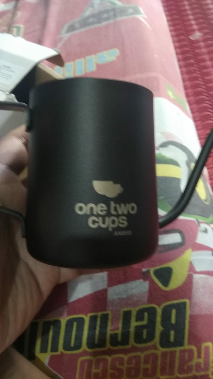 Teko Leher Angsa Ceret Kopi Stainless Steel Gooseneck Kettle V60 Pour Over Drip Maker Pot Hitam