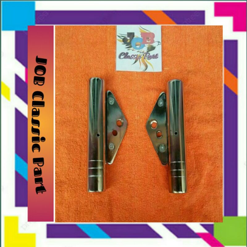 Brecket Bracket pangkon dudukan lampu peseK CB MP TIGER REVO