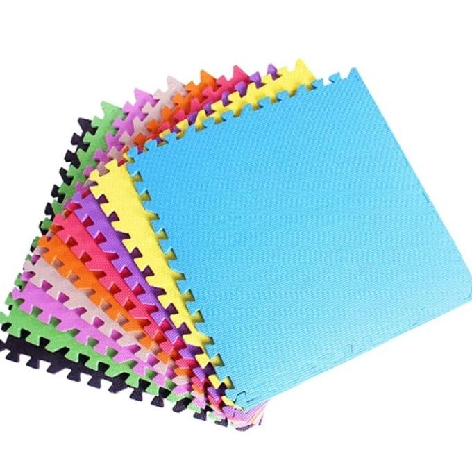 Puzzle EvaMat Kids / Puzzle Karpet Warna Warni / Karpet Main Bayi