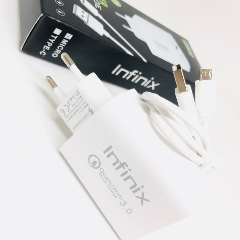 GROSIR CHARGER INFINIX ZERO X 33w MICRO TYPE C FASTCHARGING QC3.0