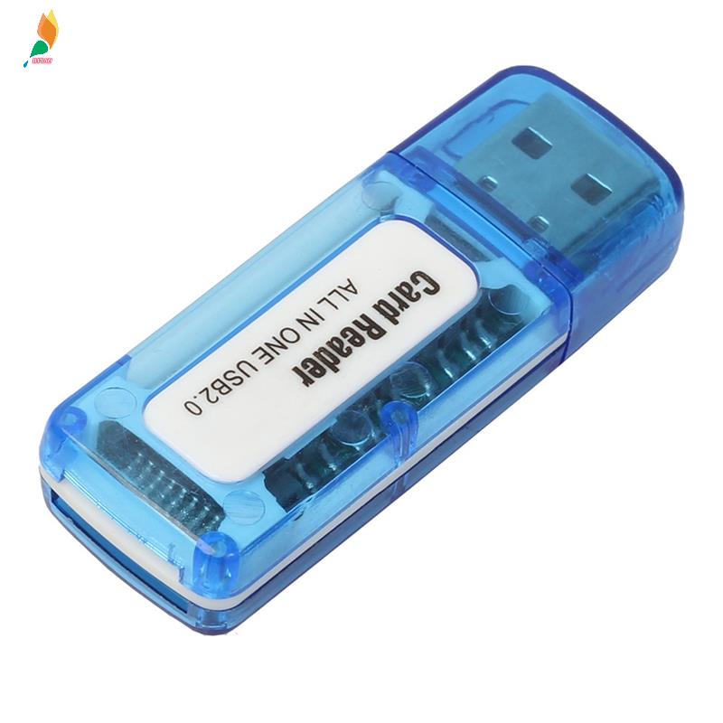 Card Reader Usb 2.0 All In One Support TF SD MS Mini MS M.2