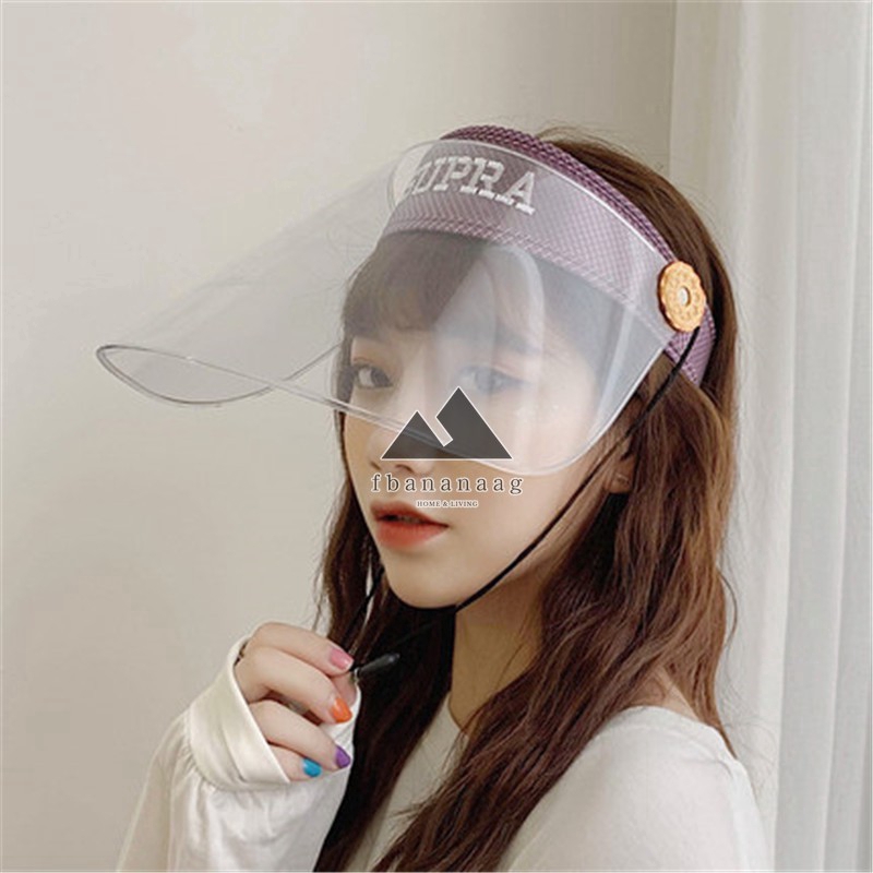 Helm Antivirus / Helm Plastik / Anti Kabut Untuk    Wanita