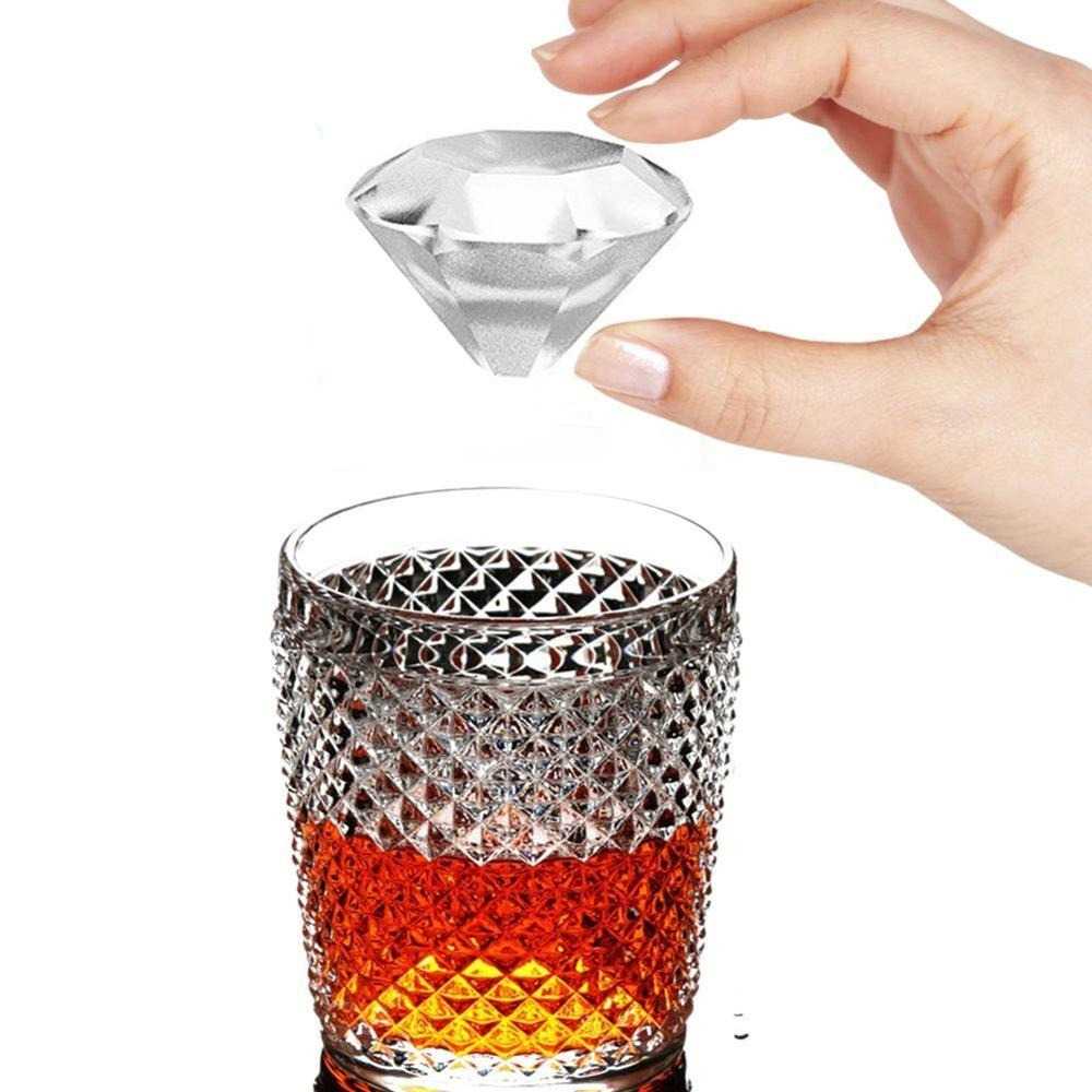 Cetakan Es Batu Model Diamond Ice Cube Tray Mold Silicone Mold Cetak Pencetak || Grosir Barang Unik Murah Lucu - A1871