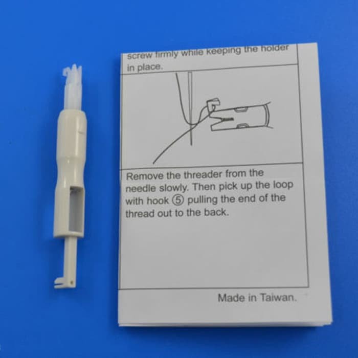 Needle Threader Insertion - Alat Pasang Jarum dan Benang Mesin Jahit