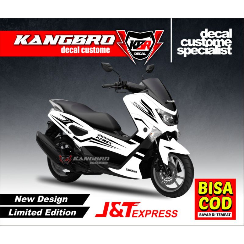 Stiker Motor Nmax Striping Nmax Cutting Sticker Nmax