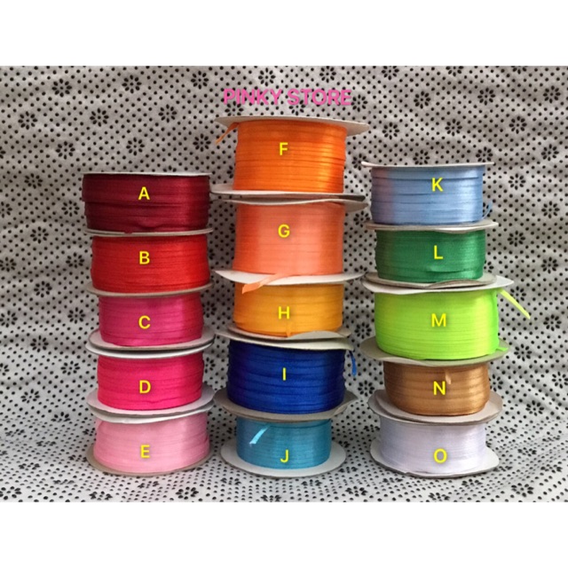 

Pita Satin Polos 1/8 Inch (3mm)