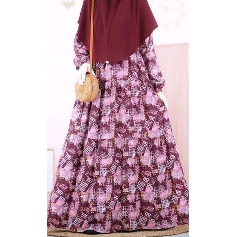 Homedress Atelier Angelina Xoxo Maroon