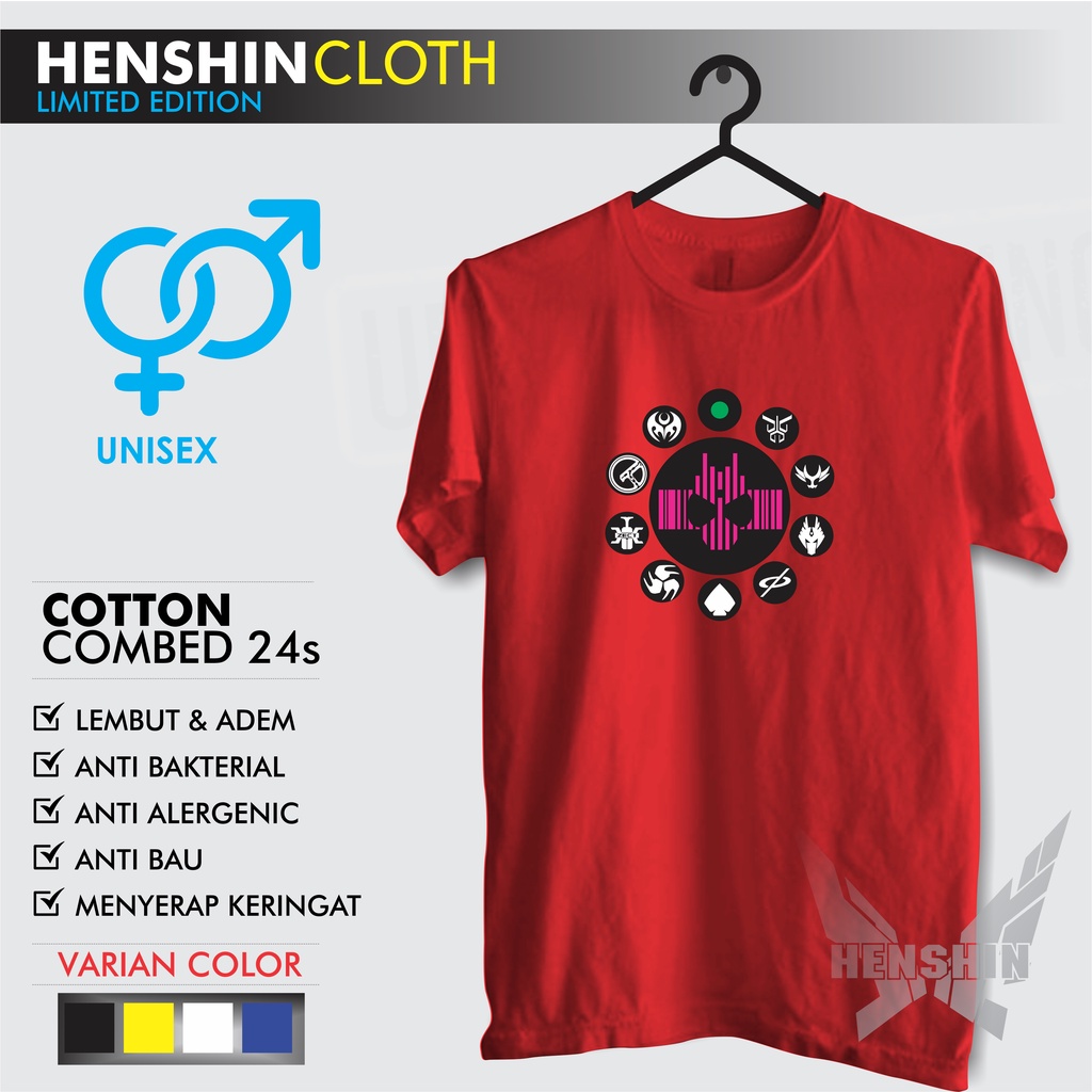 Kaos kamen rider decade all kamen rider logo heisei rider