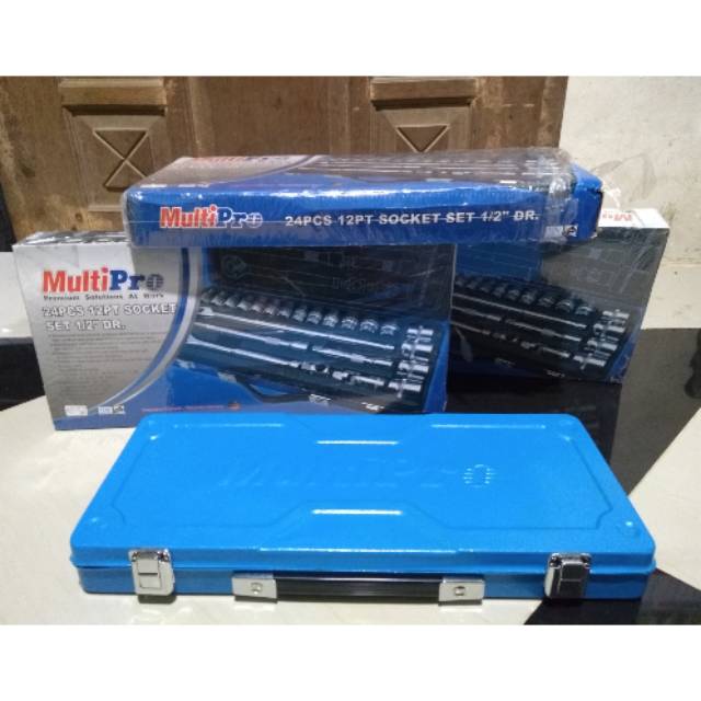 Kunci Sok Set MultiPro 1/2 inch 23 pcs