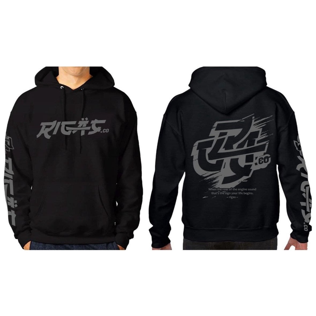 Hoodie Shockbreaker - M,L,XL,XXl - Hitam - Jaket Sweater Suiter Hudie Sewiter Prostreet Suwiter Hodie Oversize Pria Korean Aesthetic Sunmori Hitam Keren Tebal Original Jepang Anime Distro Cowok Murah Style Polos-Rgs - Black Edition
