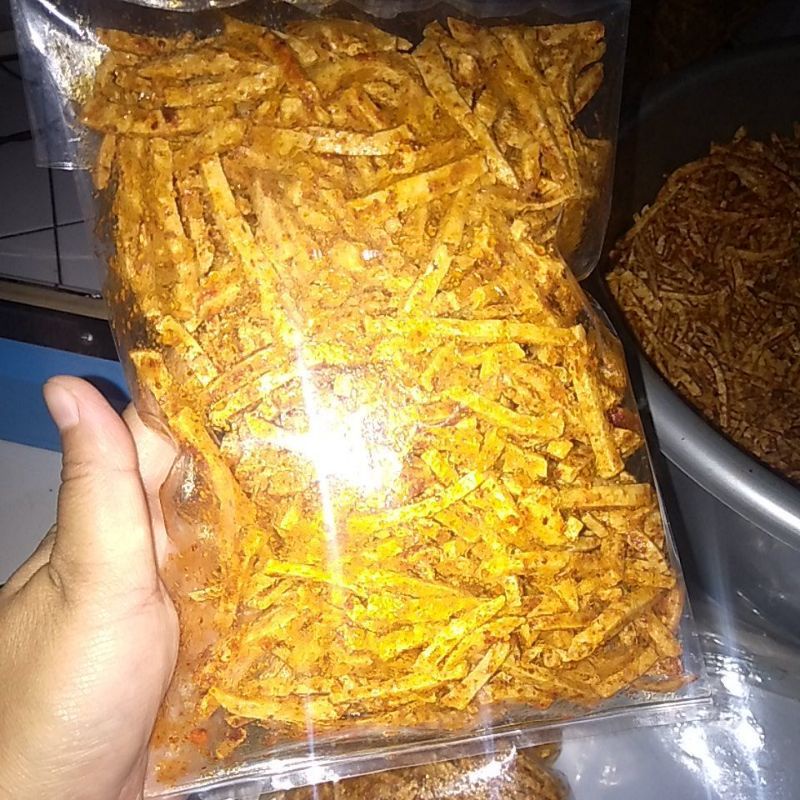 

Basreng Stik Jandung Exstra Pedas Daun Jeruk 250g