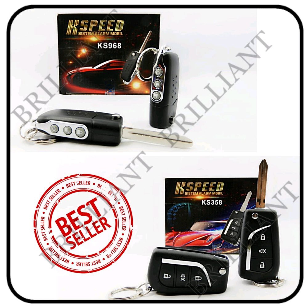 Termurah Alarm Mobil Universal
K-SPEED Remote type Kunci Lipat
Premium Class