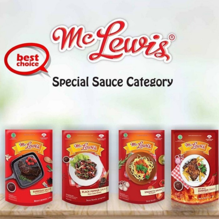 

Mc lewis saos pounch 310gr