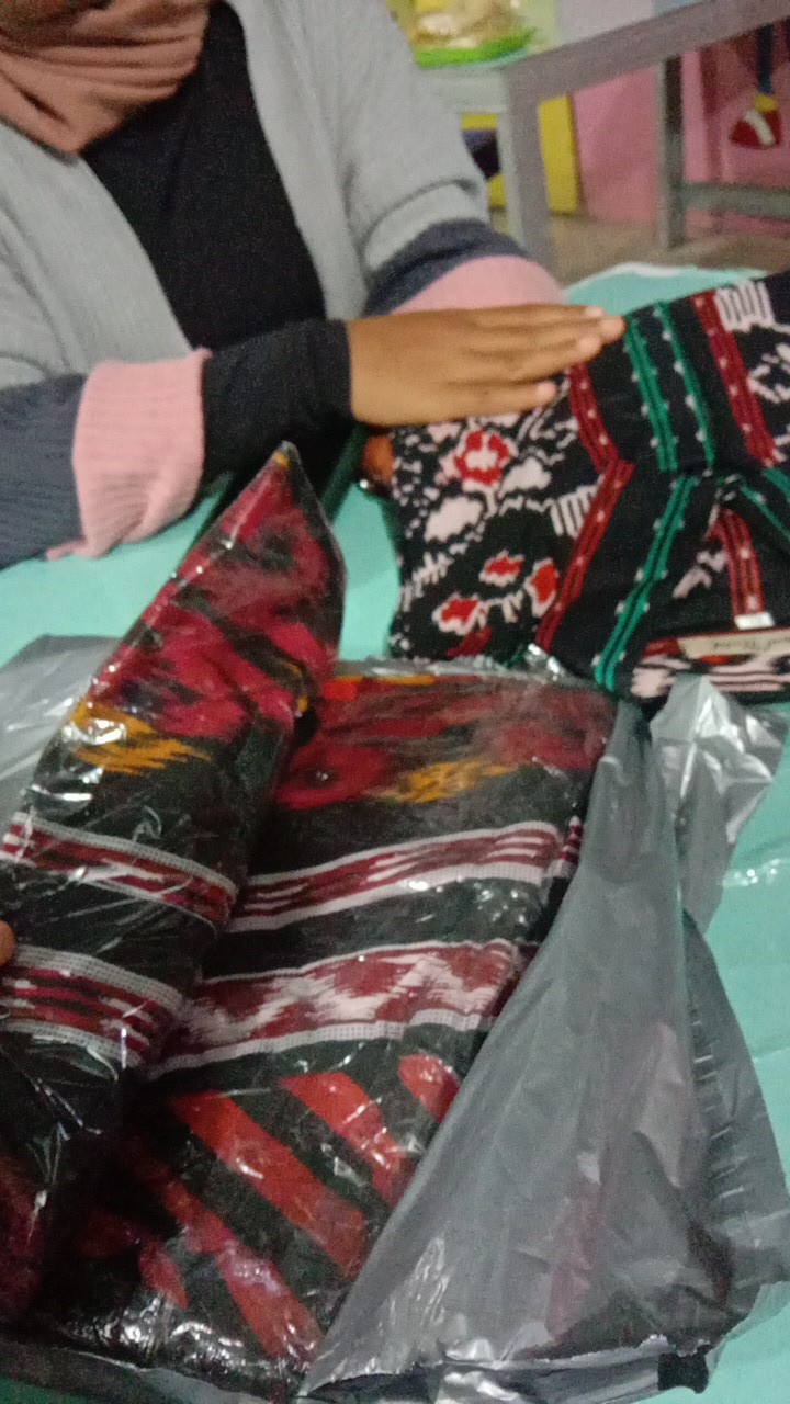 (jumbo) Gamis Ayamia Batik Kampus Pekalongan