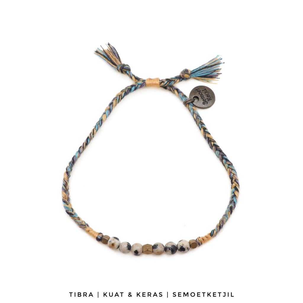 

Semoet Ketjil Gelang Bohemian Tibra Dalmatian Stones