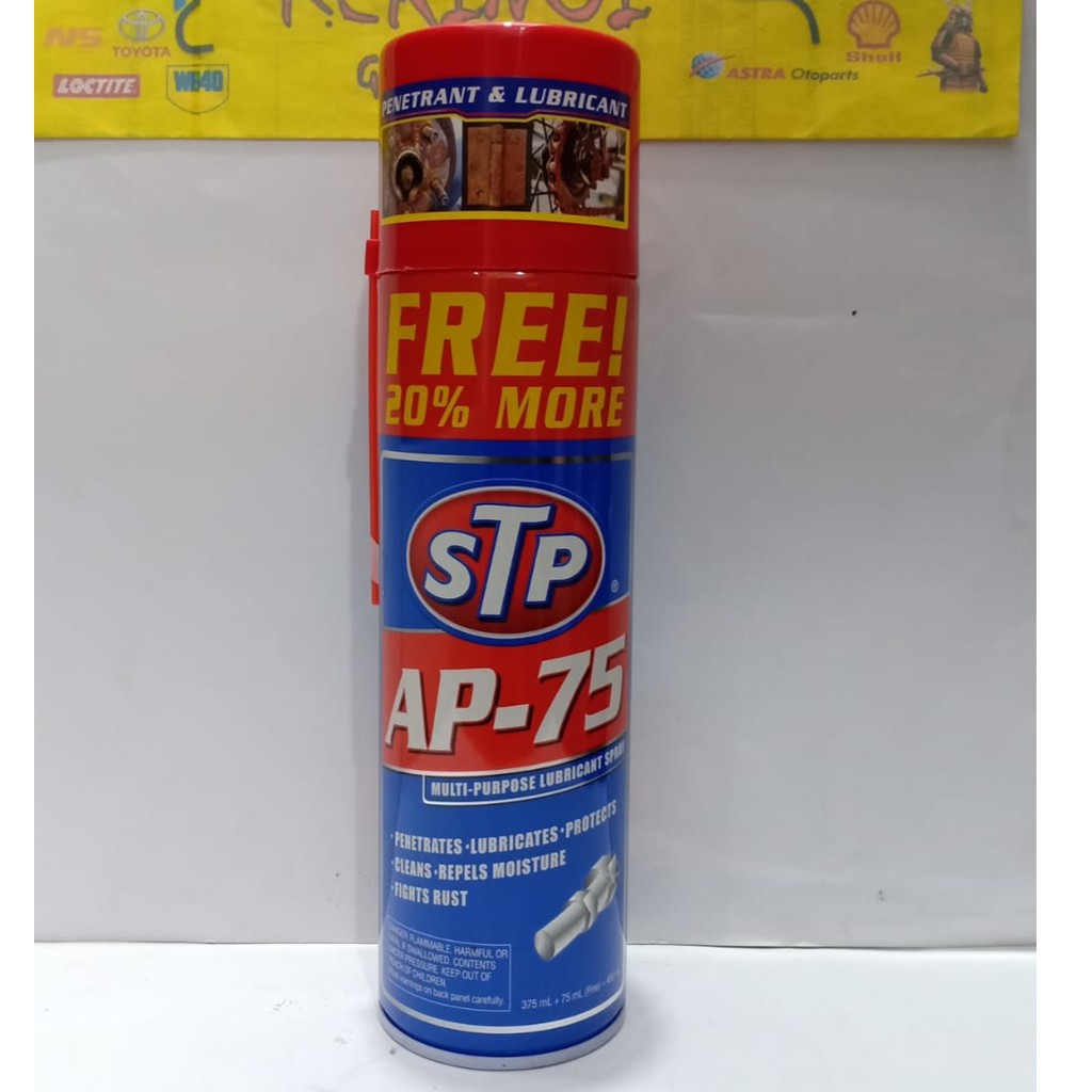 PENETRANT N LUBRICANT STP AP-75 - MULTI PURPOSE LUBRICANT SPRAY 450ML AP 75