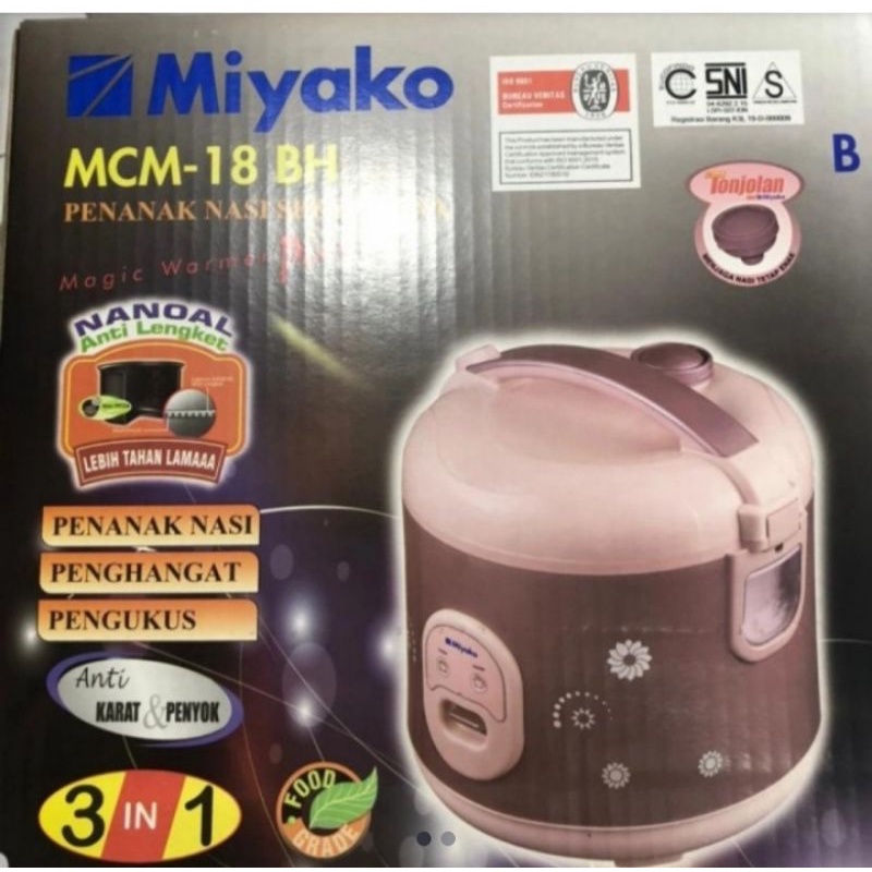 magic com miyako mcm 18 bh