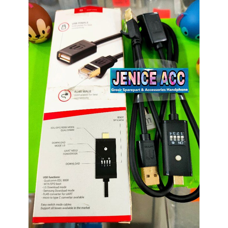KABEL MRT DONGLE MARTVIEM KABEL BOOT KABEL EDL 9008