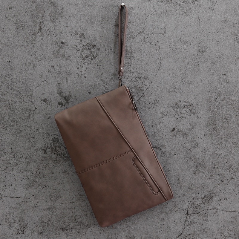 Tas Tangan Kulit Pria Wanita Clutch Bag Handbag 1003