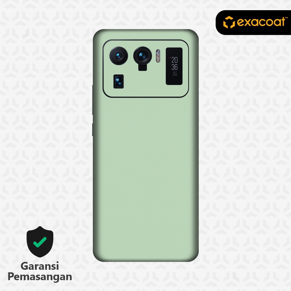 [EXACOAT] Xiaomi Mi 11 Ultra 3M Skin / Garskin - Glacial Green