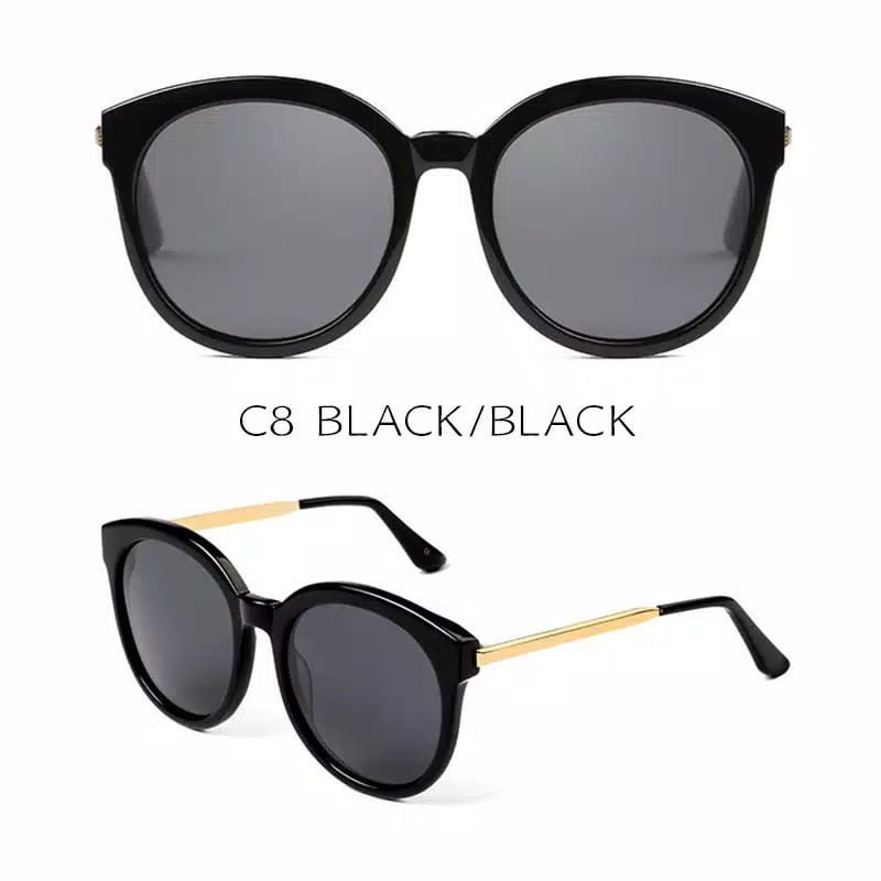 *ALIBABA1688*COD Kacamata Korea Fashion Design Hitam Kacamata Pelindung UV Sunglasses