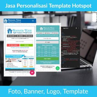 Jasa Personalisasi Edit Template Login Page Hotspot Mikrotik Murah Shopee Indonesia