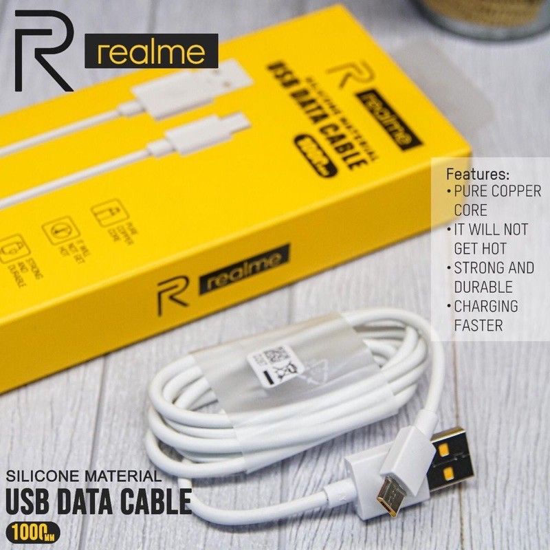 Kabel Data REALME C2 PRO Original 100% Usb Micro/ Kabel Data REALME C2 PRO Micro Usb Original 100%