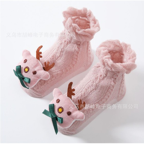 Kaos kaki Boneka 0-1 Tahun Import Bayi Adem Nyaman Lucu CBKS VC